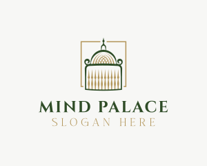 Oriental Palace Dome logo design