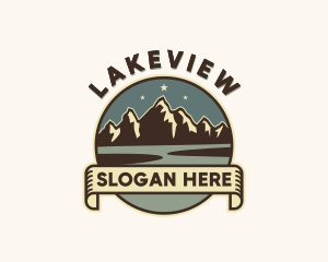 Lake Mountain Summit logo design