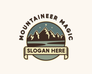 Lake Mountain Summit logo design