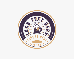 Beer Pub Liquor Logo