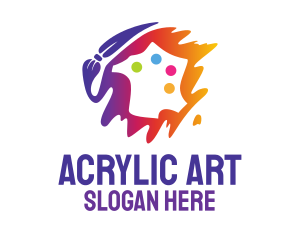 Art Paint Palette  logo