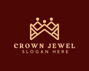 Gold Crown Boutique logo design