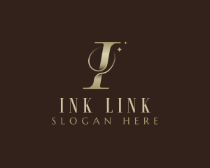 Luxury Jewelry Boutique Letter I logo design