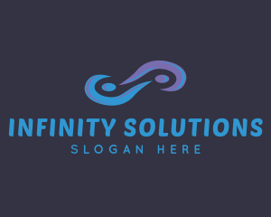 Infinity Loop Abstract logo design