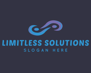 Infinity Loop Abstract logo design