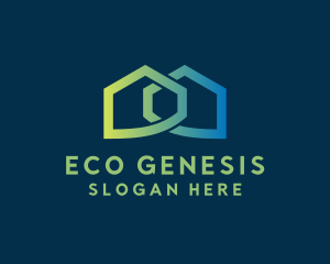 Eco Housing Property  logo design