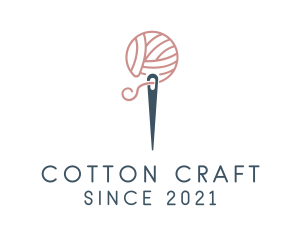 Crochet Thread Needle  logo design