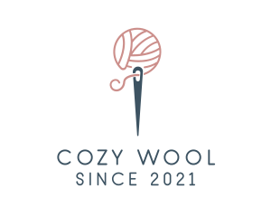 Crochet Thread Needle  logo design