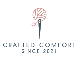 Crochet Thread Needle  logo design