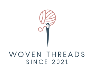 Crochet Thread Needle  logo design