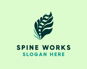 Leaf Spine Bone logo