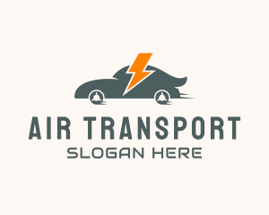 Electric Car Transport  logo design