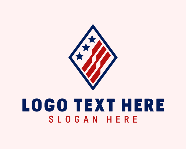 National Patriotic Flag logo