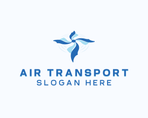 Cool Air Conditioning logo design