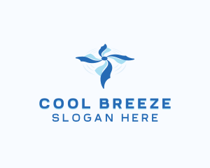 Cool Air Conditioning logo design