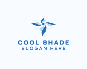 Cool Air Conditioning logo design