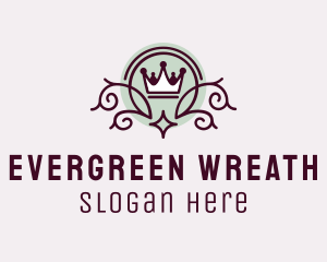 Wreath Crown Jewelry  logo design