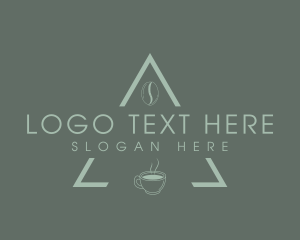 Minimalist Coffee Triangle Logo