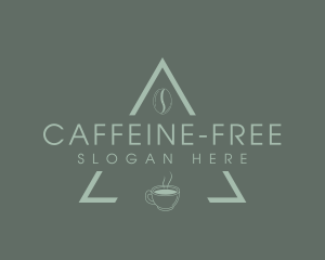 Minimalist Coffee Triangle logo design