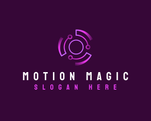 Tech Motion Digital logo design