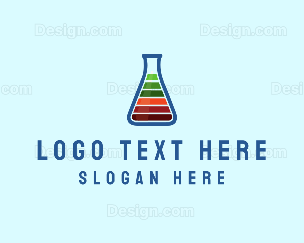 Scientific Test Tube Logo