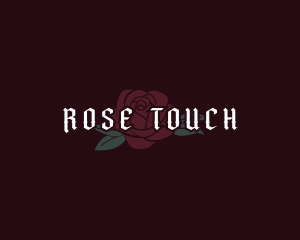 Floral Rose Gothic logo