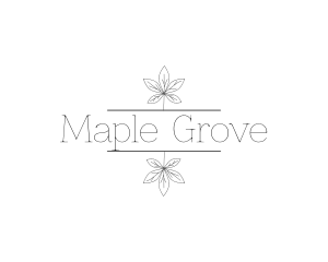 Elegant Leaves Style logo design