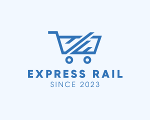 Express Shopping Cart logo design