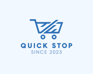 Express Shopping Cart logo design