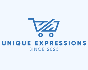 Express Shopping Cart logo design