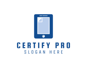 Digital Mobile Document  logo design