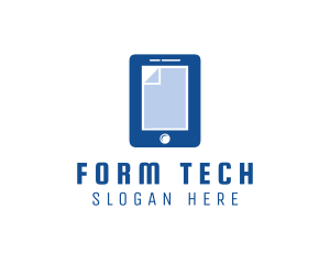 Digital Mobile Document  logo design