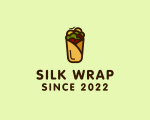 Mexican Burrito Wrap logo design