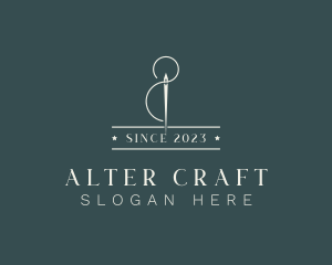 Craft Tailoring Alterations logo design