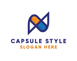 Capsule Pill Medicine logo