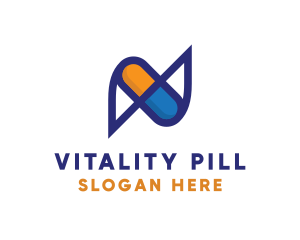 Capsule Pill Medicine logo