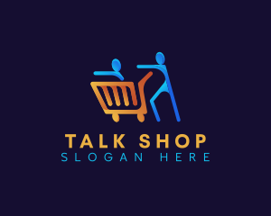 Family Shopping Cart logo design