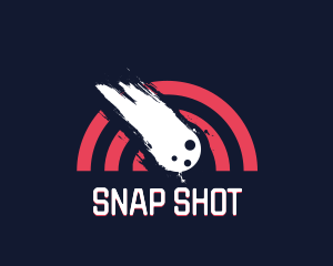 Cosmic Shooting Star  logo design