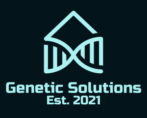 Blue House DNA logo