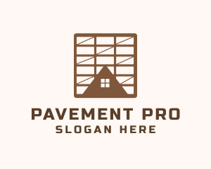 Floor Pavement Tile logo design