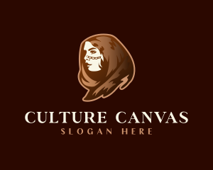 Cultural Bedouin Lady logo