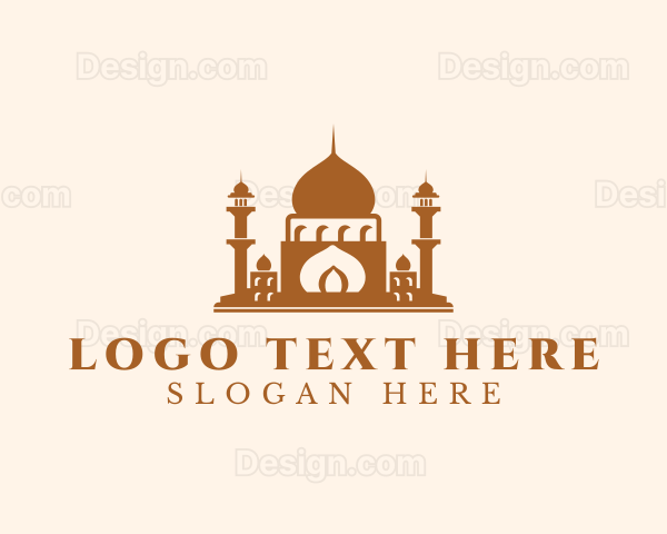 Muslim Temple Architecture Logo