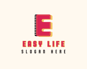 Digital Multimedia Letter E  logo design