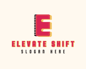 Digital Multimedia Letter E  logo design