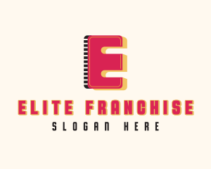 Digital Multimedia Letter E  logo design