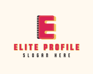 Digital Multimedia Letter E  logo design