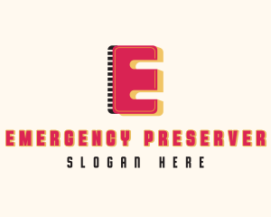 Digital Multimedia Letter E  logo design