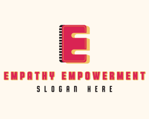 Digital Multimedia Letter E  logo design