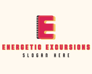 Digital Multimedia Letter E  logo design