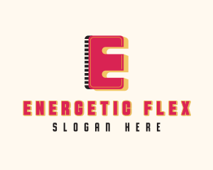 Digital Multimedia Letter E  logo design